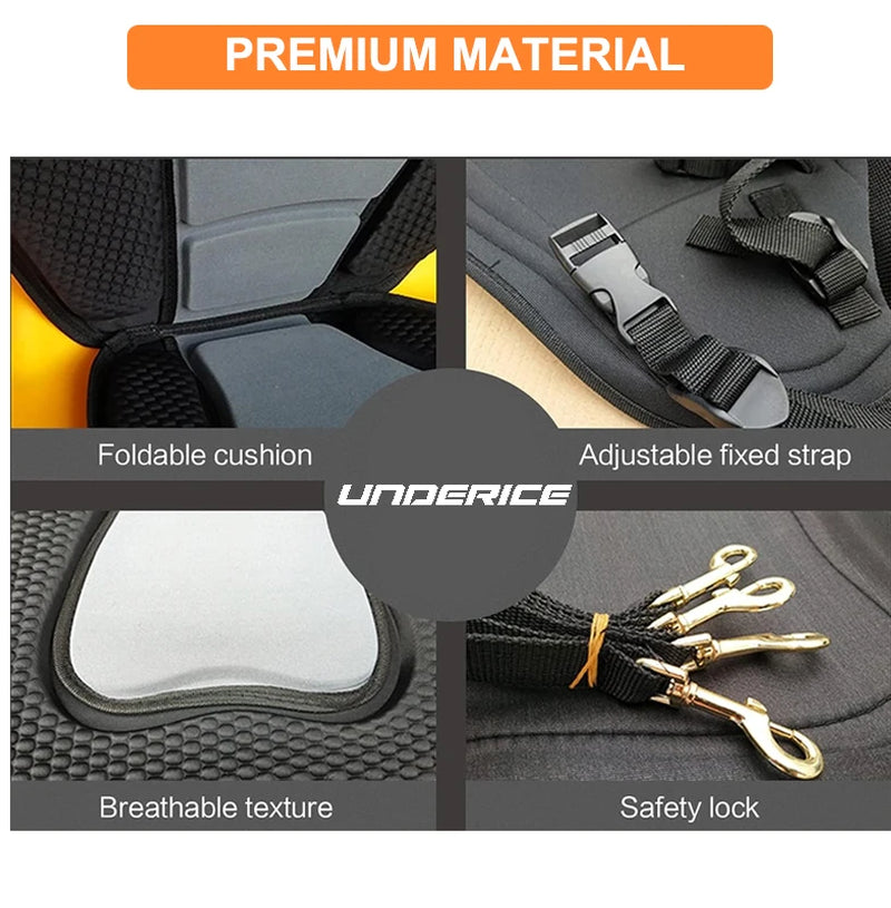 Kayak Seat Kayak Accessories Asiento Kayak Adjustable Backrest with Cushion Paddle Board Kayak Padded Seat