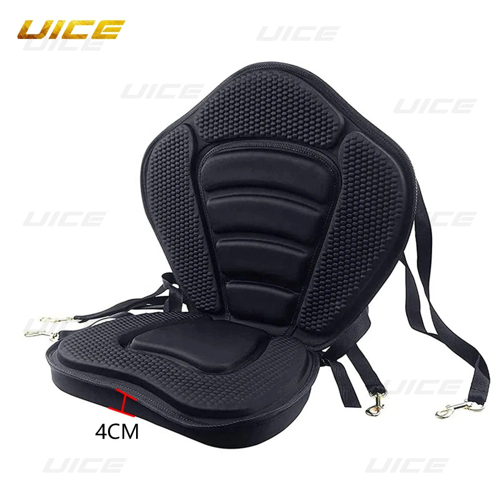 Kayak Seat Kayak Accessories Asiento Kayak Adjustable Backrest with Cushion Paddle Board Kayak Padded Seat